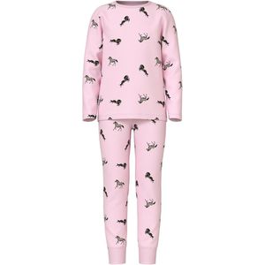 Name it winter pyjama meisjes - roze - NkfNightset