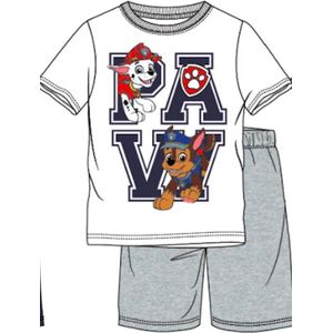 Paw Patrol Pyjama met korte mouw - wit - Maat 116