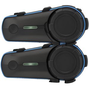 Happyment Motor Intercom - Motorhelm Headset - Motor Intercom - Motor Communicatie - 2 Stuks
