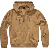 Brandit - Tactical Sweatshirt - Geborsteld Fleece - Met Rits