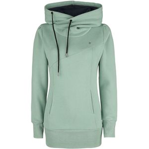 Forplay Adele Dames Trui met capuchon - munt - M