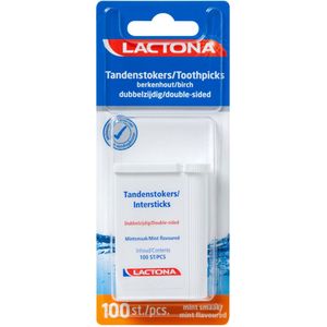 10x Lactona Intersticks Tandenstokers 100 stuks