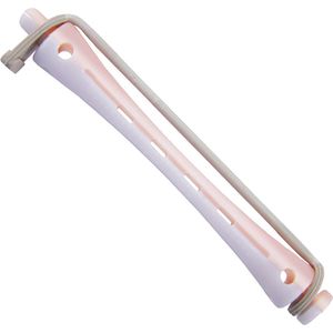 Comair - Permanentwikkels Kort - Roze/Wit - 7 mm