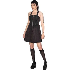 Banned - BRENDA SUNDRESS Flare jurk - L - Grijs