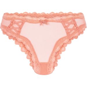 Hunkemöller Dames Lingerie Brazilian Astra - Roze - maat XS