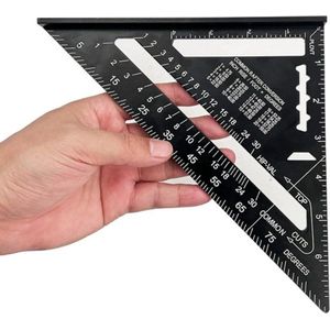 7 inch aluminium driehoek winkelhaak