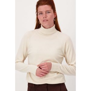 Zusss Fijn Gebreide Coltrui Beige