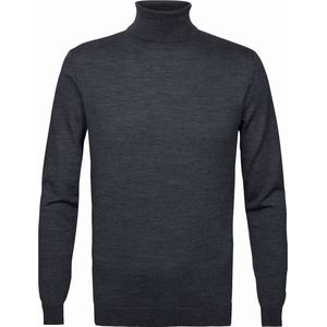 Profuomo - Coltrui Merinowol Antraciet - Heren - Maat XXL - Modern-fit