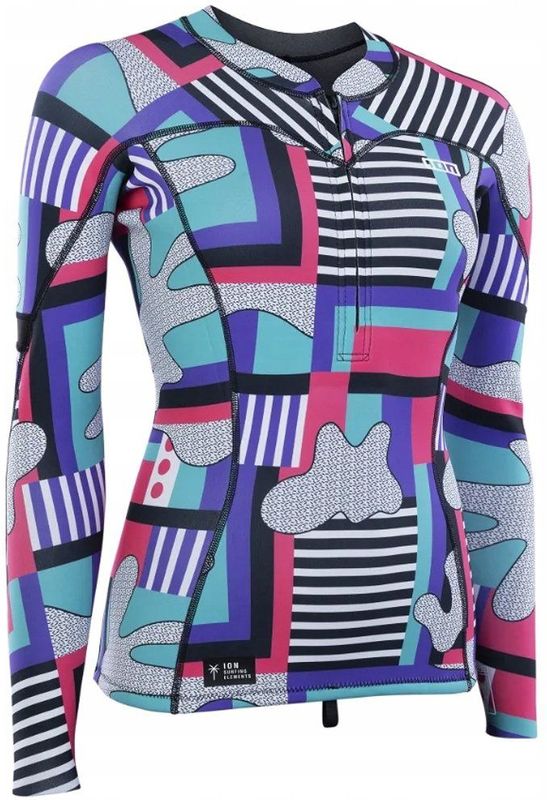 Ion Neo Zip Top 1.5 Mm Dames Lange Mouwen Half-zip Rashguard