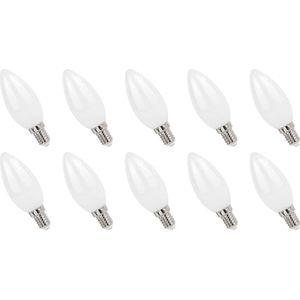 Spectrum - LED Lamp - E14 - Warm Wit - 4W - 400 Lumen - 2700K - 10 Stuks