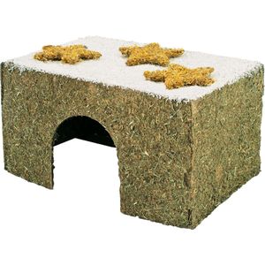 knaagdier huis, konijnen en cavia hooi huisje