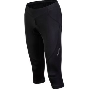 Nalini Dames Fietsbroek driekwart - wielrenbroek 3/4 Zwart - PURE LADY KNIKER Black - XS