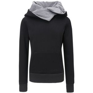 Forplay Pentagram Dames Trui met capuchon - zwart - S