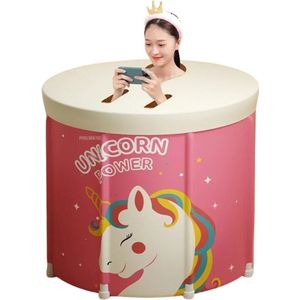 Livano Ijsbad - Zitbad - Ice Bath - Dompelbad - Opblaasbaar - Wim Hof Methode - Eenhoorn - Set 3 - 80cm