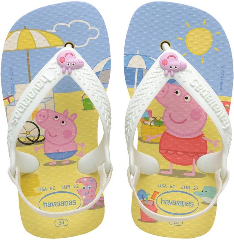 Havaianas - Baby Peppa Pig - Teenslippers - Buttercream