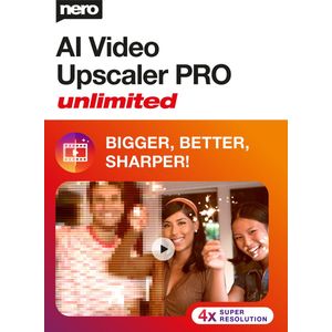 Nero AI Video Upscaler PRO Unlimited - 4K - Windows Download