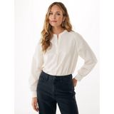 Mexx Top Raglan Pleat Off White Dames - Maat 44