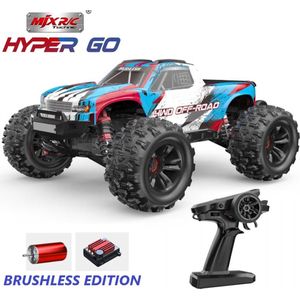 MJX Hyper Go 16208 Brushless Motor - Snelle RC Auto - RC Voertuig Volwassenen - Off Road Buggy - Radiografisch Bestuurbare Racewagen - RC Car