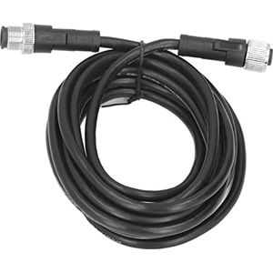 Boat Backbone Drop kabel van ABS in zwart, 4 meter lang, geschikt voor NMEA 2000 vervanging bij Lowrance, Simrad en BG Navico netwerken voor betrouwbare verbindingen