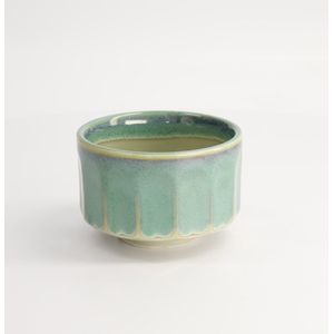 Tokyo Design Studio - Matcha Kom - Matcha bowl - Thee kop - Wit/Aqua - 11.5x7.5cm - 400ml