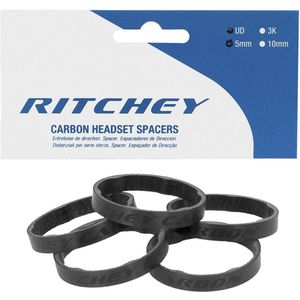 Ritchey - wcs spacer set carbon ud mat 5mm 5 stuks