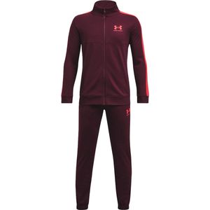 Under Armour Cb Knit Trainingspak Paars S Jongen