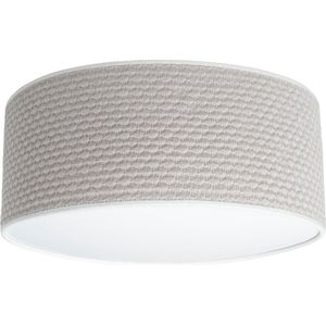 BO Baby's Only - Gebreide Plafondlamp babykamer - Plafonnière Sky - Urban Taupe - Ø35 cm - Inclusief pendel - E27 fitting - 13 watt