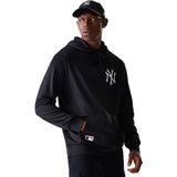New Era - Mlb Essentials Hoodie - Zwart - Fleece Sweatshirt - Volwassen