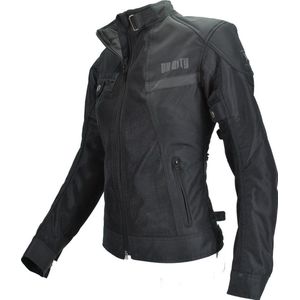 By city-motorjas-dames-doorwaaijas-summer-route-lady-protectie-CE-zomerjas-zwart-M