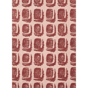 Vloerkleed Ted Baker Woodblock Red 163003 - maat 140 x 200 cm