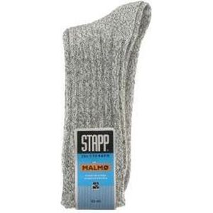 Stapp wollen sokken Malmo - Super sterke sokken - 34 - Grijs.
