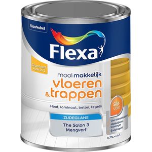 Flexa Mooi Makkelijk - Lak - Vloeren en Trappen - Mengkleur - The Salon 3 - 750 ml
