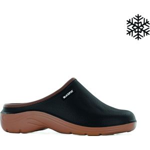 BLACKFOX klompen - warme clogs - unisex - trendy tuinklompen - werkklompen - SHERBROOKE zwart - maat 38