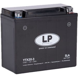 LANDPORT (LP) SLA YTX20-3 AGM MOTOR ACCU 12 VOLT 18 AH (51801 - MS LTX20-3)