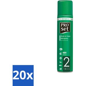 Proset Haarspray Sterk 300 ml - Bulkverpakking - 20 stuks