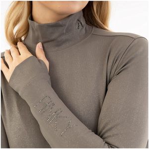 Mockneck Shirt Silver - XS | Winterkleding ruiter