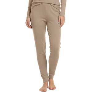 Heat Booster - Thermobroek dames - met fleece gevoerd - Taupe Beige - M