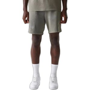New Era NBA Korte Broeken Heren - Grijs - Maat L - Poly Fleece
