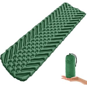 Isomat Camping Outdoor Ultralicht Camping Isomat Opblaasbaar Waterdicht Opvouwbaar Luchtmatras, Kleine Verpakkingsgrootte Camping Mat Slaapmatten voor Camping Wandelen Sport Reizen Backpacking