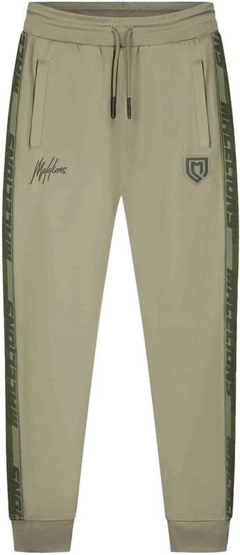 Malelions sport warming up trainingsbroek in de kleur groen.