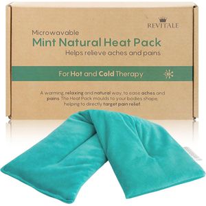 Warmte- en Koude Pack van Zachte Mint Fleece - 42 cm voor Pijnverlichting en Ontspanning
