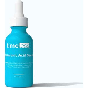 Timeless Serum - Vitamine C - Hyaluronzuur - Vitamine C Serum - TIMELESS Vitamine C & Hyaluronzuur Serum - Anti Aging - Verzorging - Skin Care - Huidverzorging Serum met Matrixyl 3000 - Skin Booster - Timeless Serum - Vegan - Alle Huidtypen ! - 30ml