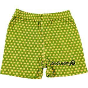 Ducksday - short - unisex - Funky green – 2 jaar – katoen/elastaan – pyamashort