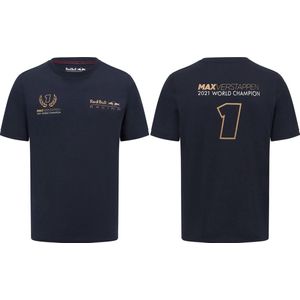 Red Bull Racing Max Verstappen Tribute No.1 T-shirt-XS