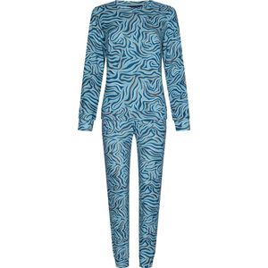 BLACK FRIDAY Rebelle Pyjama set - Wild Dreams - Soft Touch - Turquoise - Maat 38