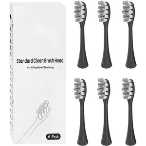 6 Stuks Compatibele Borstelkoppen voor Elektrische Tandenborstels - Reserveborstels voor Optimale Mondhygiëne