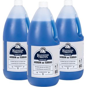 Kloostertrots Arduin & Terras reiniger (3 x 2 Liter)