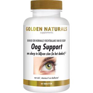 Golden Naturals Oog Support (60 veganistische tabletten)
