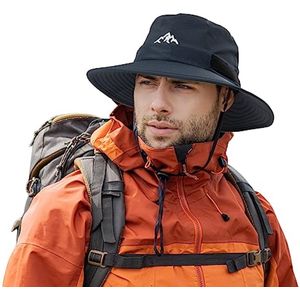 Waterdichte Regenhoed voor Buitenactiviteiten - Verstelbaar, Opvouwbaar en Winddicht voor Wandelen, Golfsport, Safari en Vissen