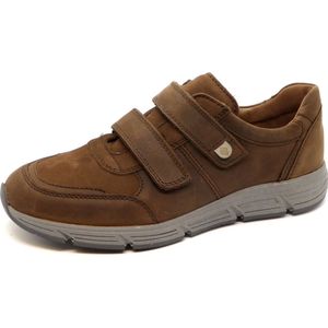 Waldläufer Heren Klittenbandschoen - 323301-500-026 Middelbruin - Wijdte H - Maat 8½